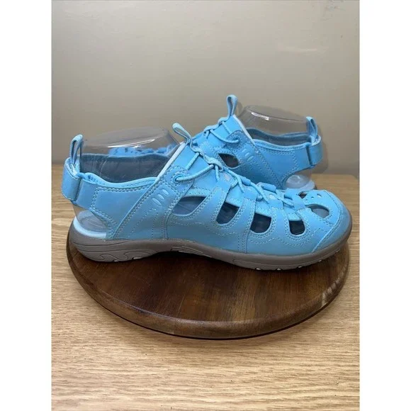 LL Bean Shoes Big Kids Size 6 Turquoise Hiking Water Sandals - Picture 6 of 10